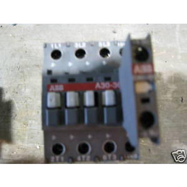 ABB, A30-30-01  4 Pole Contactor, 65 Amp #1 image