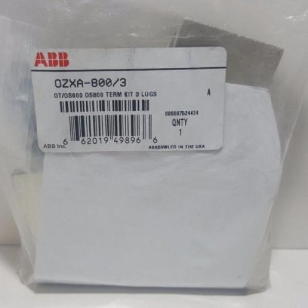 ABB OZXA-800/3 ABB OT600 ABB OS600 ABB OS800 TERMINAL KIT,Terminal Lug Kit #1 image