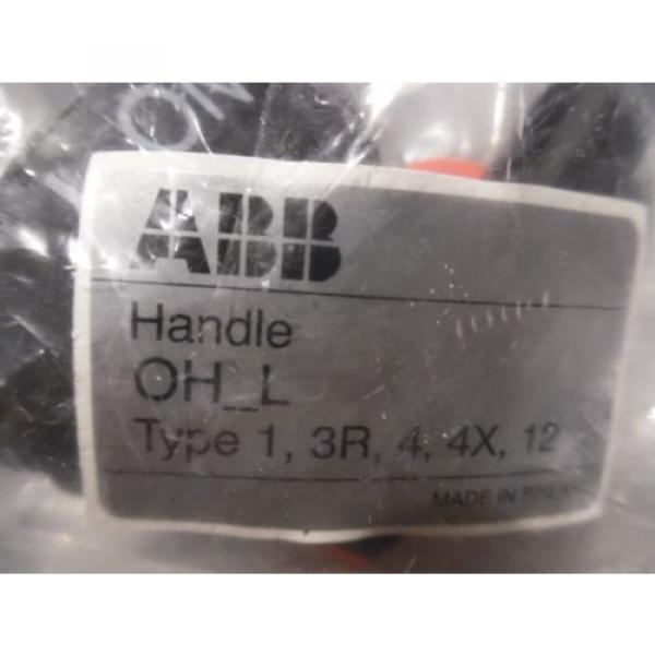 ABB OHB65L6 PISTOL HANDLES 6X65MM BLACK  1SCA022580R9650 New Lot of 4 #7 image