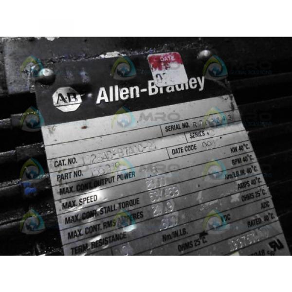 ALLEN BRADLEY 1326AB-B740C-21 SER.C SERVO MOTOR *USED* #1 image