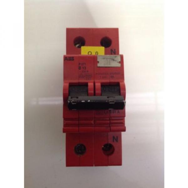 ABB 0.01A 230V 2-POLE CIRCUIT BREAKER P271 B13 #2 image