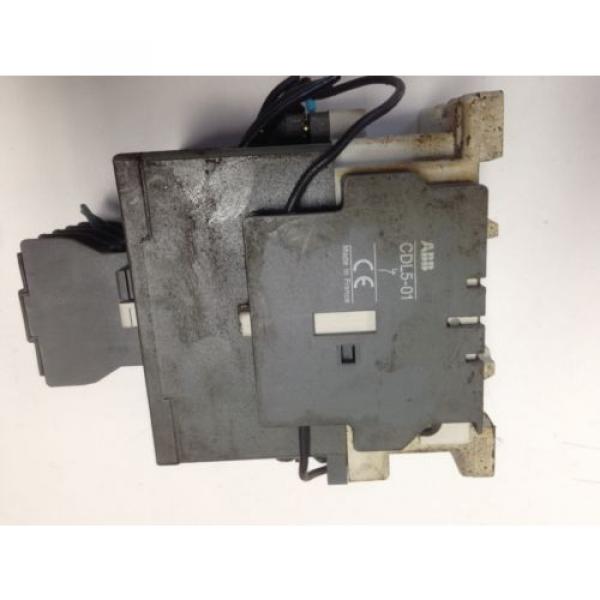 USED ABB AE50 Contactor  24VDC CA5-31E , CA5, CDL5-01  DD #3 image