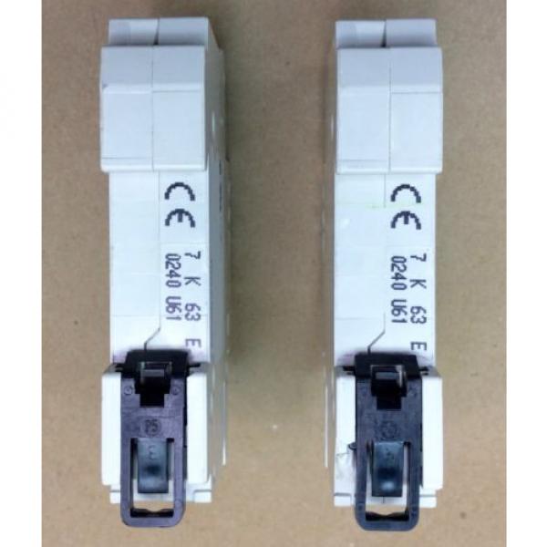 ABB S271-K63A CIRCUIT BREAKER 1 POLE 63A 480Y/277VAC (SET OF 2) NEW NO BOX #2 image