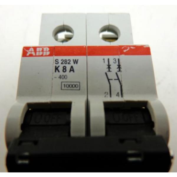 ABB K8A S282W 2-Pole Circuit Breaker #3 image