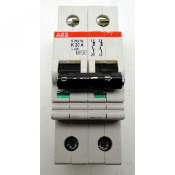 ABB K20A S282W 2-Pole Circuit Breaker #2 image