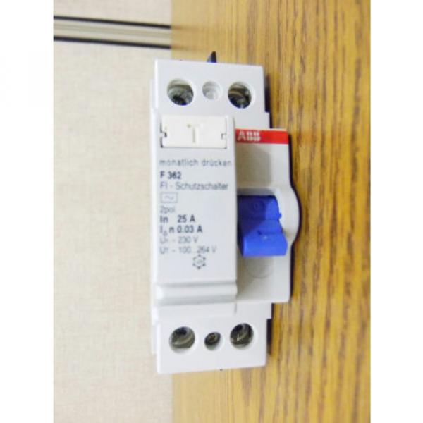 ABB 25 Amp Circuit Breaker F362 -Used #1 image