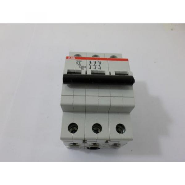 Used ABB S203 C6 Circuit Breaker 6 AMP 3 Pole 400 Volt #2 image