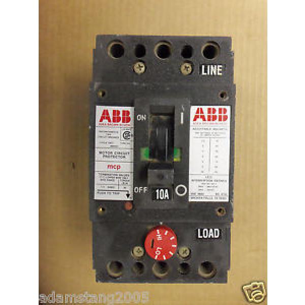 ABB  Type DS Motor Circuit Protector 10 amp CHIPPED #1 image