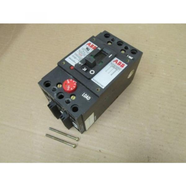 ABB TYPE DS 3 AMP 3 POLE 480 VAC CIRCUIT BREAKER MOTOR CICUIT PROTECTOR MCP TRIP #1 image