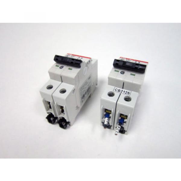 2x ABB S202U K2A HIGH PERFORMANCE CIRCUIT BREAKER 240VAC #1 image