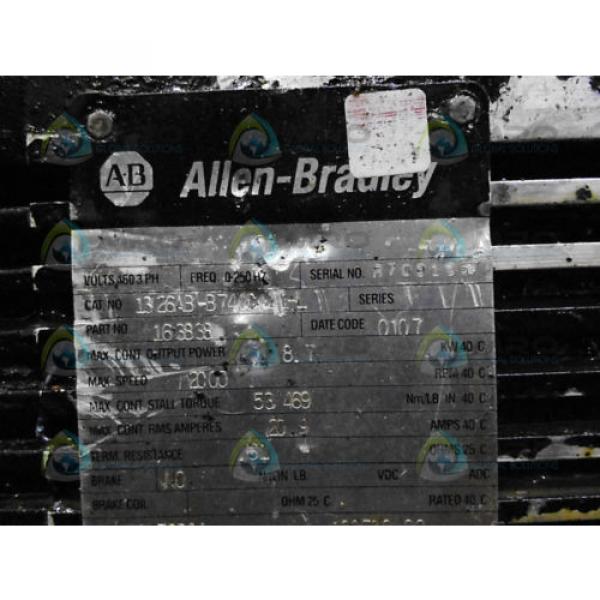 ALLEN BRADLEY 1326AB-B740C-21-L SERVO MOTOR *USED* #1 image