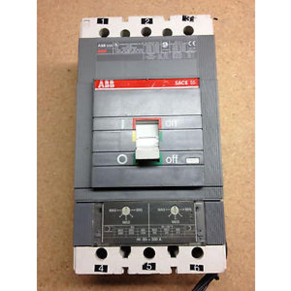 S5N ABB Circuit Breaker 300A w/ 24VAC/DC Shunt and 2A2B Aux #1 image