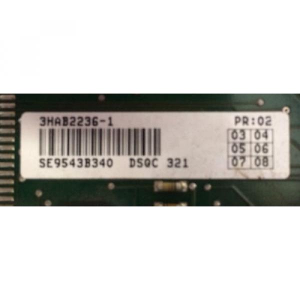 ABB Robot DSQC 321 Memory Board 3HAB2236 / 1 Year WARRANTY #2 image