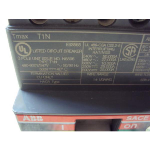 ABB TMAX T/N CIRCUIT BREAKER 30A  NEW #5 image