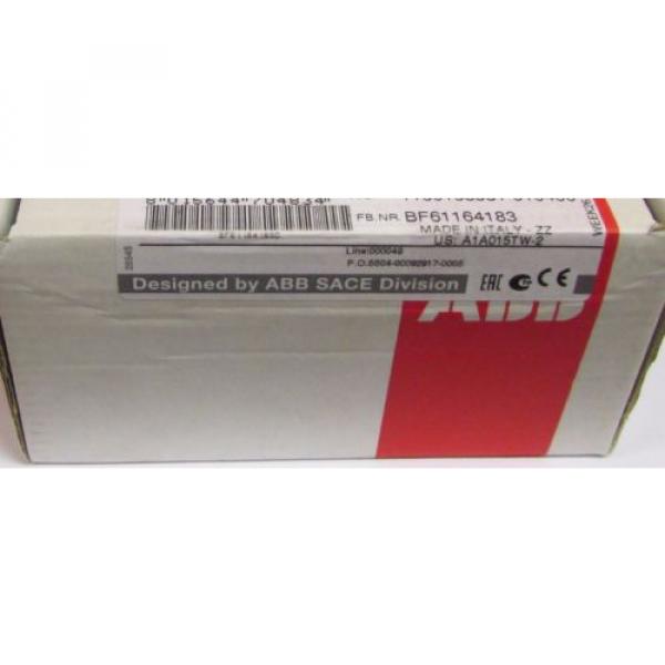 ABB SACE FORMULA A1 A 100 2 Pole 100 Amp SACE A1 Breaker 1SDA069720R1 #2 image