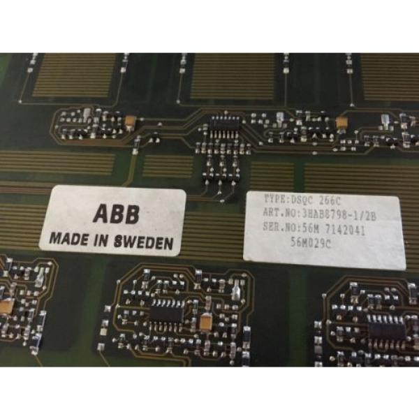 USED ABB DSQC-266C 3HAB8798-1/2B,3E 042759,ACC 49M029AB CAD606 DRIVER AXIS,BOXYF #7 image