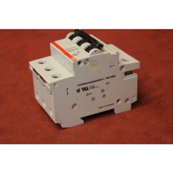 ABB S273 K6A 3 pole 6A 400V Circuit Breaker Used #3 image