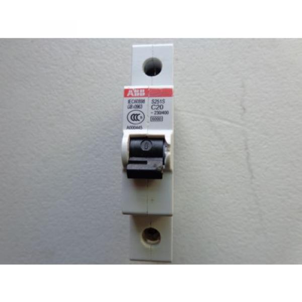 ABB S251S C2O 1 Pole Circuit Breaker 230-400V #1 image