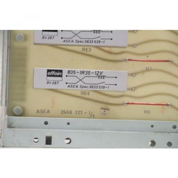 ABB ASEA 2668 121-7/1 805-1R35-24V RQKA 040 RK 243 001-AA Control Module Board #4 image