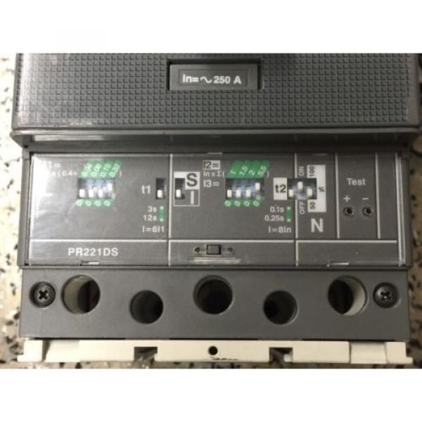 ABB SACE Tmax T4N250 Circuit Breaker - 250 Amp, 3 Pole, 600 Volts #7 image