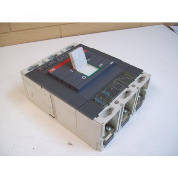 ABB S6N CIRCUIT BREAKER 600A SACE S6 3-POLE - USED - FREE SHIPPING #3 image