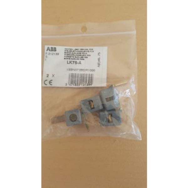 ABB  LK75-A  1SBN073552R1000 control lead terminal  4 per pack #1 image