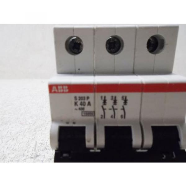 ABB S203P BREAKER K 40 A (USED, AS IS) #2 image