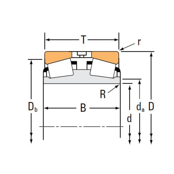 Bearing EE321146D 321245 #1 image