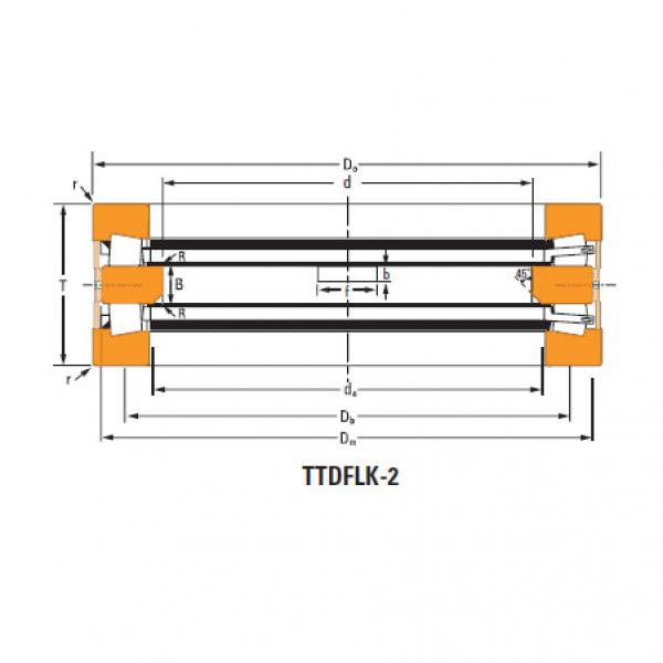 Bearing Thrust race double T8110f #1 image