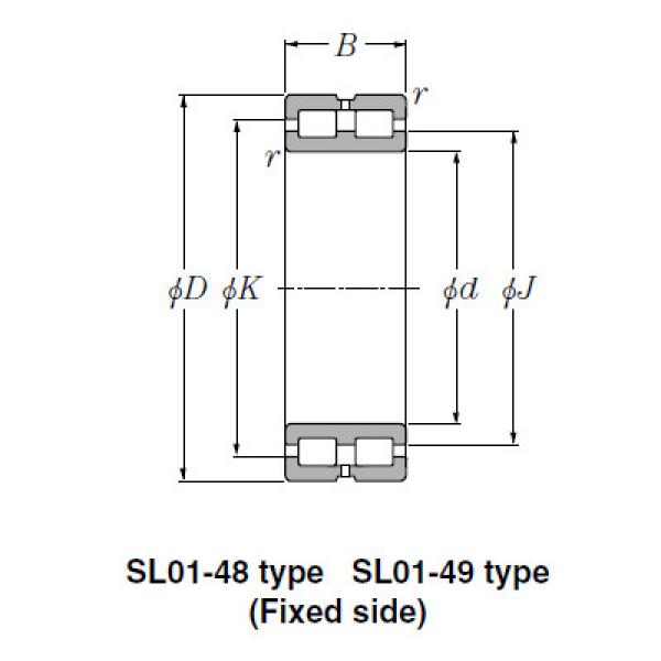 Bearing SL02-4972 #1 image