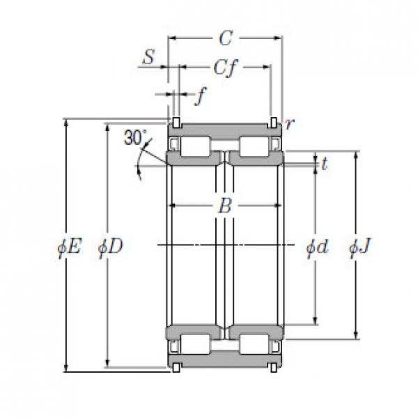 Bearing SL04-5022NR #1 image