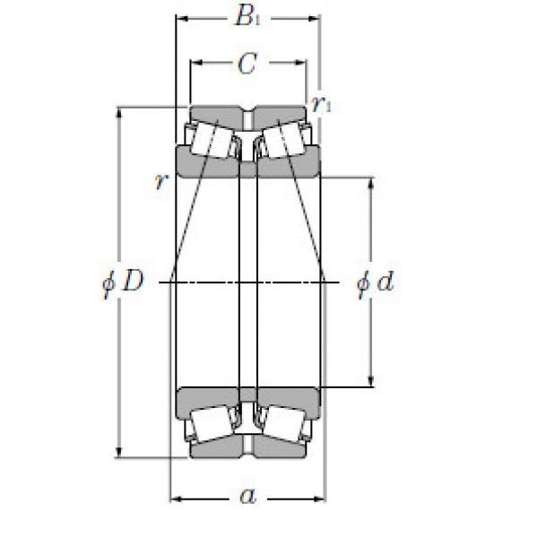 Bearing LM286249D/LM286210G2+A #1 image