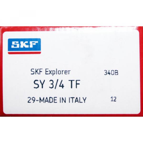 1 pc SKF Pillow Block Bearings (Y-bearing plummer) SY 3/4 TF 3/4&#034; inner diameter #4 image