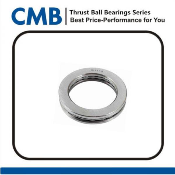 51112 Metal Thrust Ball Bearing Bearings 60x85x17mm #1 image