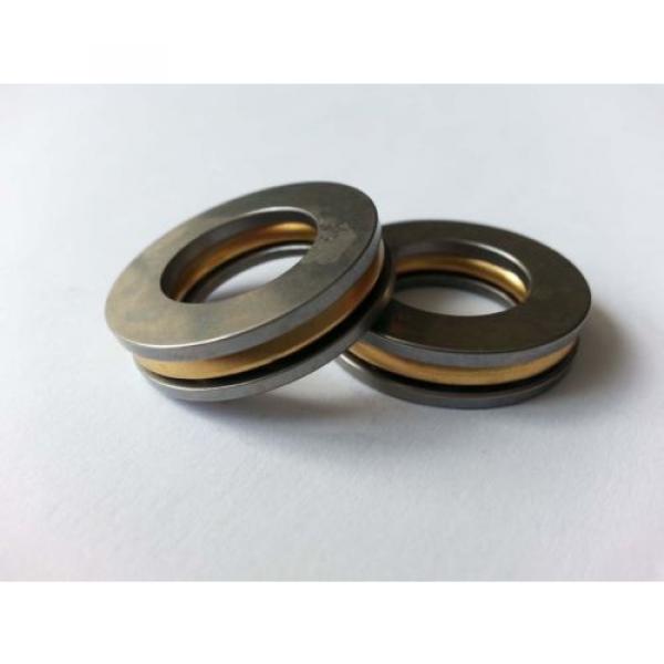 10Pcs F2-6M Axial Ball Thrust Bearings 2mm x 6mm x 3mm #4 image