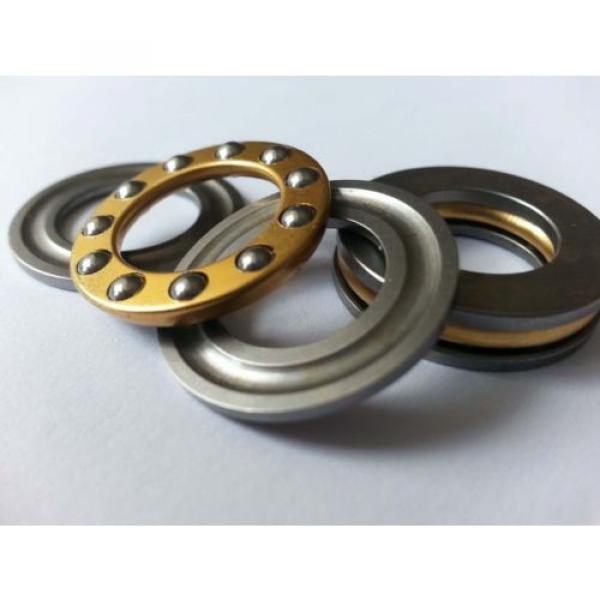 10pcs F12-21M Axial Ball Thrust Bearing 12mm x 21mm x 5mm #1 image