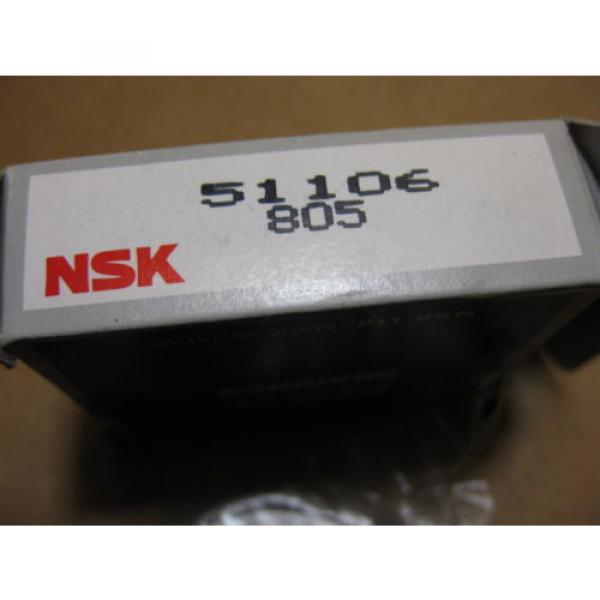 NSK 51106 Thrust Ball Bearing Japan New #2 image