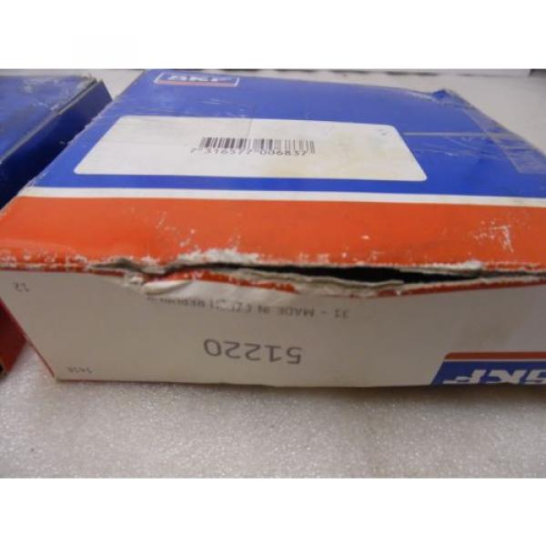 SKF Thrust Ball Bearing 51220 Single Thrust Ball Bearing 100 x150 x 38 mm NIB #4 image