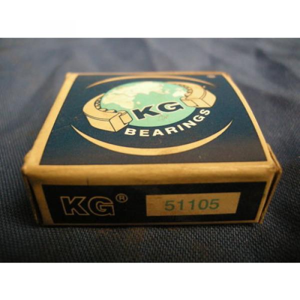 KG BEARING 51105 SINGLE THRUST BALL BEARINGS FOR MAINTENANCE MACHINE SHOP #1 image