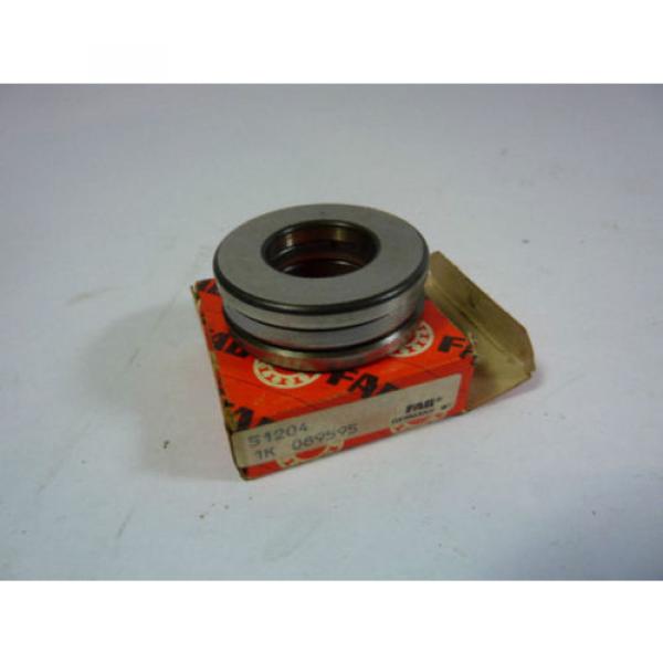 Fag 51204 Thrust Ball Bearing ! NEW ! #3 image