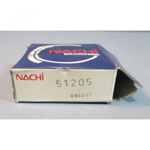 Nachi 51205 (8205) Thrust 205 Ball Bearing 3 Piece 25 x 47 x 15mm NIB #2 image