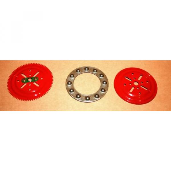 Meccano Compatible Red Ball Thrust Bearing #168 for 5/16&#034; Shaft! #1 image