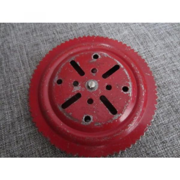 Meccano Ball Thrust Bearing Part 168 Post War Red 4&#034; #2 image