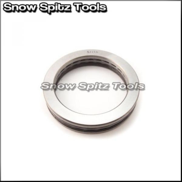 [Pack of 2] 51116 80x105x19 mm Metal Thrust Ball Bearing Bearings 80*105*19 #2 image