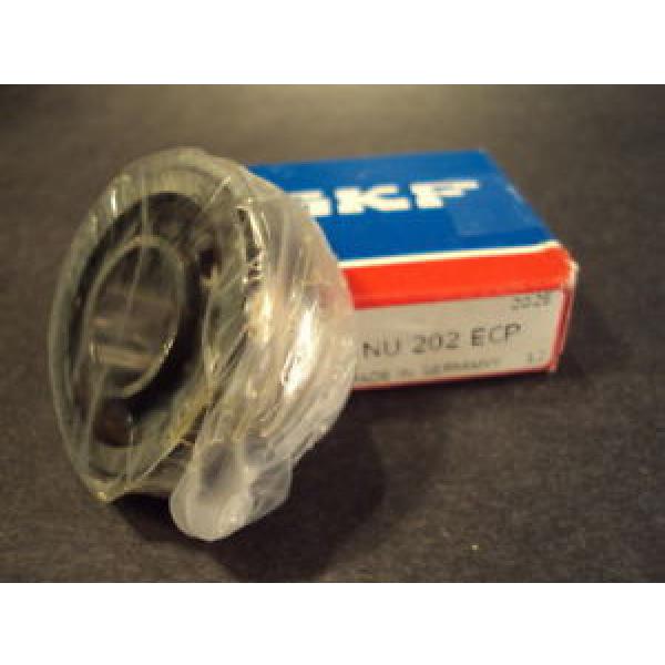 SKF NU 202 ECP, Cylindrical Roller Bearing, NU202 ECP #1 image