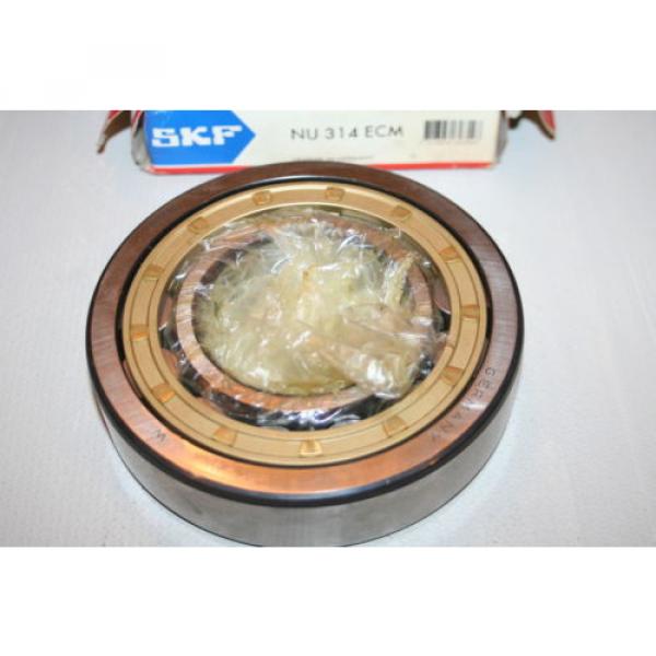 SKF NU 314 ECM Cylindrical Roller Bearing NU314ECM * NEW #2 image