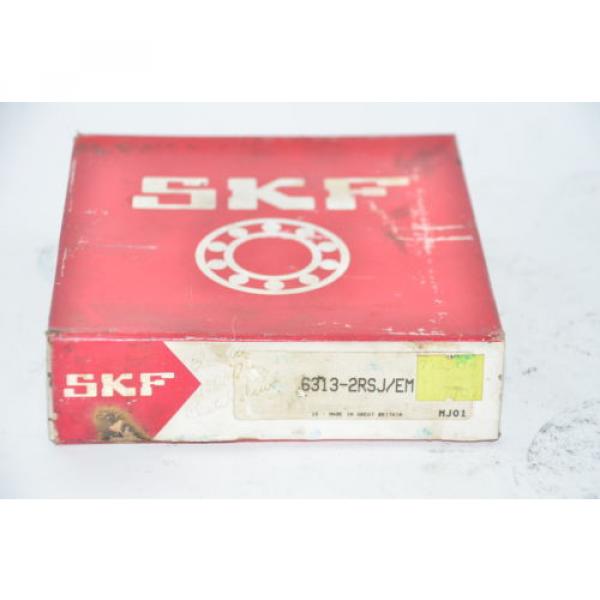 NEW SKF 6313 2RSJ/EM Single Row Cylindrical Roller Bearing #1 image