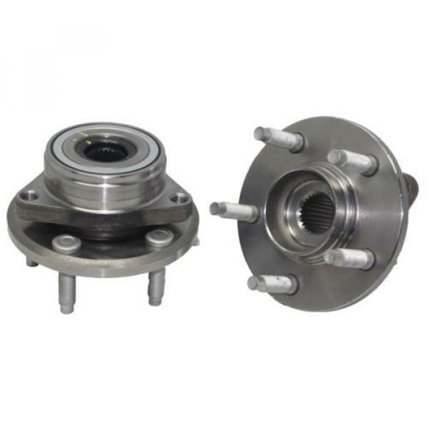 Pair: 2 New FRONT Wheel Hub and Bearing Assembly Sable Ford Taurus Continental #4 image