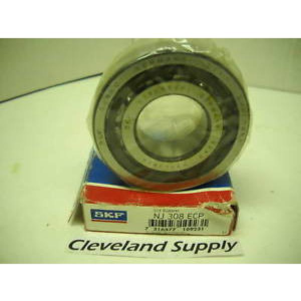 SKF NJ 308 ECP CYLINDRICAL ROLLER BEARING NIB!!! #1 image