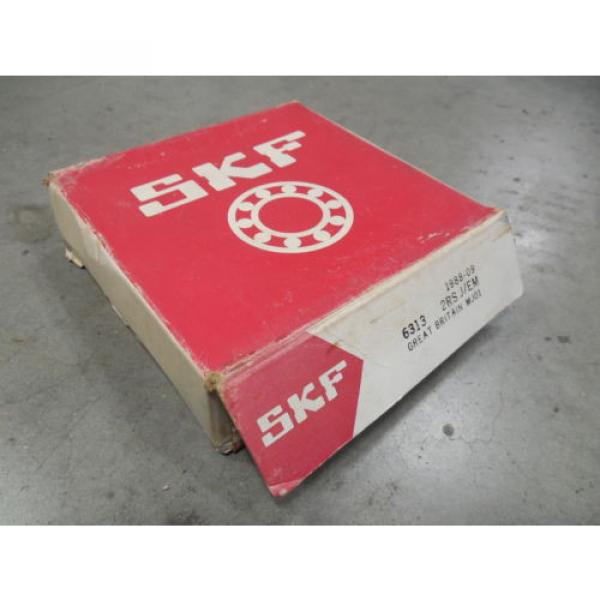 NEW SKF 6313 2RSJ/EM Single Row Cylindrical Roller Bearing #1 image